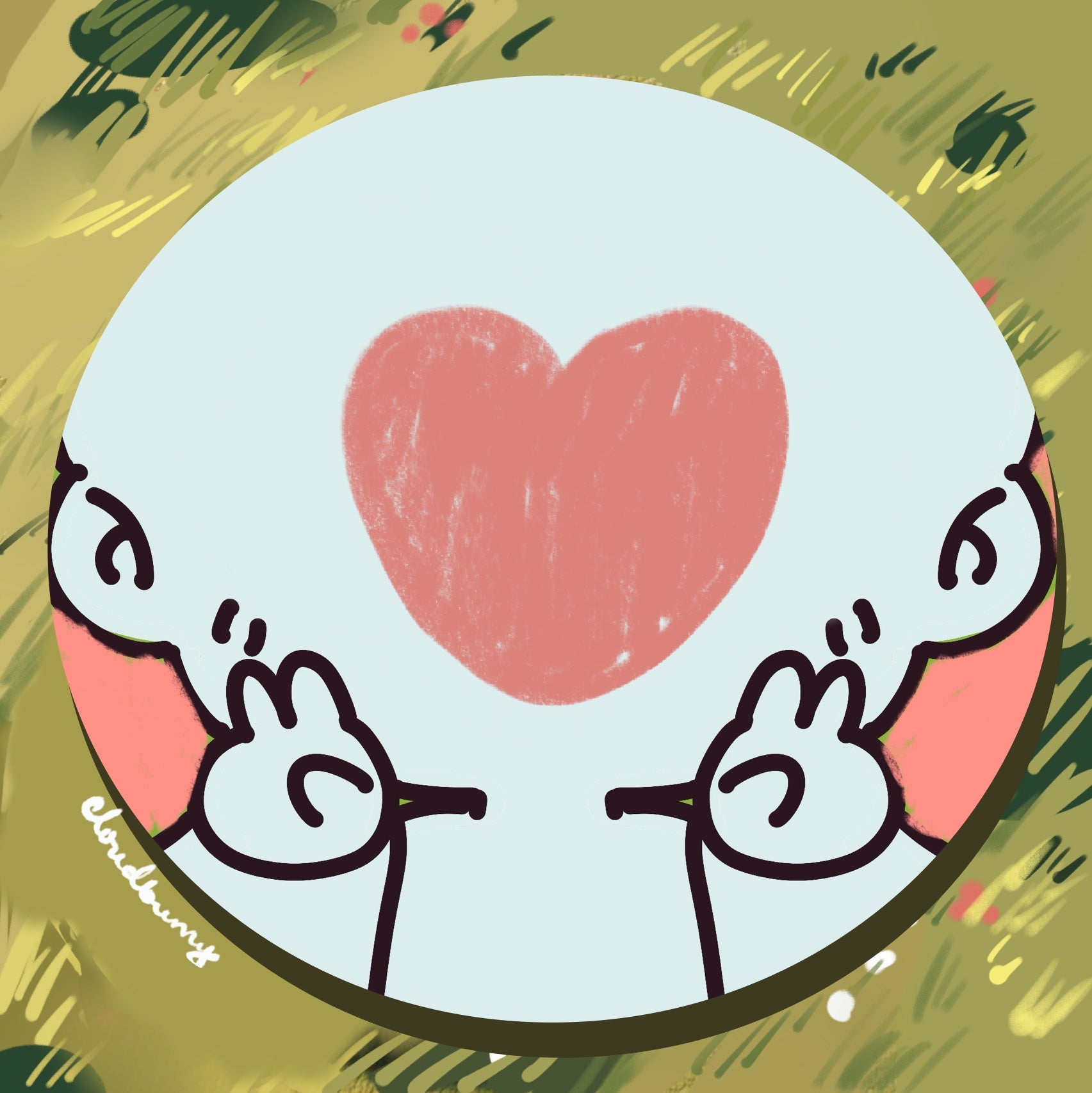 32mm Custom Button Pin | Handmade by CloudbunnyPH